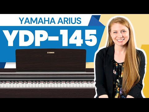 Yamaha ARIUS YDP-145 Digital Piano | Full Review & Playing Demo by Jenna from Popplers Music
