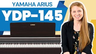 Video thumbnail for Yamaha ARIUS YDP-145 Digital Piano | Full Review & Playing Demo by Jenna from Popplers Music by Popplers Music