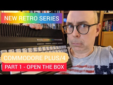 Commodore Plus/4 User's Manual | Open the Box | What's inside a 1980s computer box?