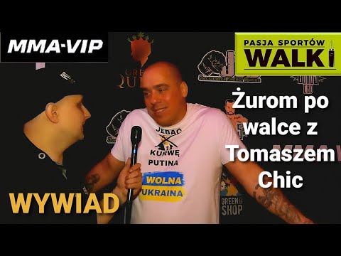 "Jeśli bym przetrwał pierwszą rundę, to druga była by moja" - Andrzej Żuromski po walce z T. Chiciem