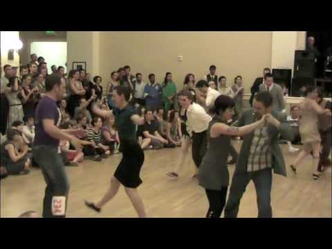 2009 Camp Jitterbug - Lindy Couple Prelim Heat 2 Song 3