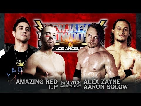 FREE MATCH: Amazing Red & TJP vs Alex Zayne & Aaron Solow: Showdown in LA