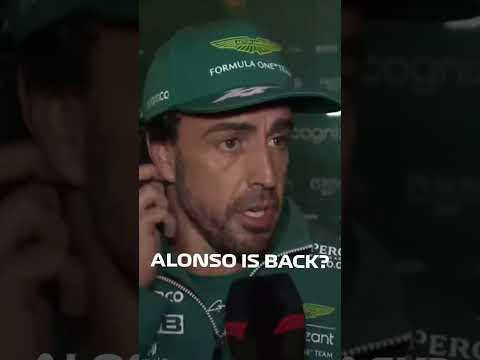 Alonso comeback #f1 #fernandoalonso