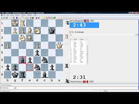 Blitz Chess Commentary Elmothegreat - Derpfactory