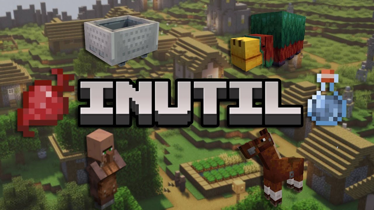 Os  Itens "Inúteis" de Minecraft....