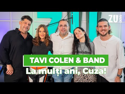 Tavi Colen & Band - Numai una - Surpriză de ziua lui Cuza (Live La Radio ZU) #PopescuSiCuza