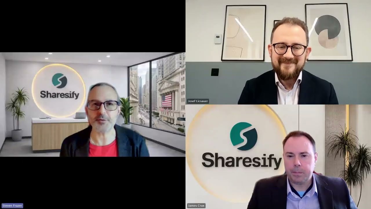 Thumbnail for Sharesify podcast with Josef Licsauer of Kepler Trust Intelligence