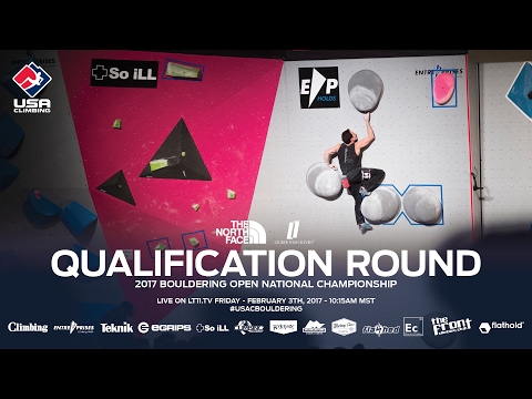 Qualification Round - 2017 Bouldering Open National Championship