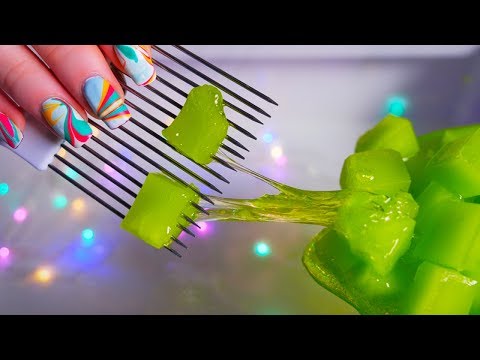 ASMR SLIME! 5 Satisfying Slimes For Sleep (ASMR No Talking)
