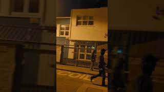 Mayhem happen now in basin land Dublin 8 as locals run out ipas center 👌💚🇮🇪💯