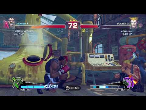 SSF4 - LeftHandofGawd [BA] vs eltwopee [GU] #ssf4