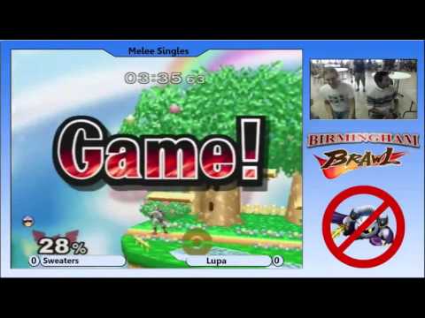 Birmingham Brawl 1 Melee Singles - Sweaters (Falcon, Fox) vs. Lupa (Puff)