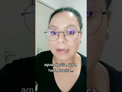 Por que se diz "el agua" em espanhol? 🤔