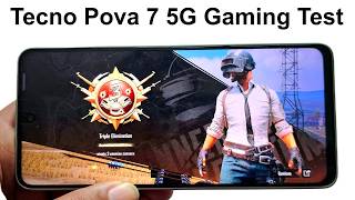 Tecno Pova 7 5G : GAMING TEST (PUBG Mobile, Call of Duty, Injustice 2, Asphalt Legends Unite)