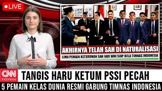 Download lagu TANGIS HARU KETUM PSSI ERICK TOHIR PECAH! 5 PEMAIN KELAS DUNIA RESMI GABUNG SKUAD TIMNAS INDONESIA mp3