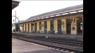 preview picture of video 'SNCF, 06/08/2002, en gare de Longuyon et Longwy, passage de trains marchandises et voyageurs (DV)'