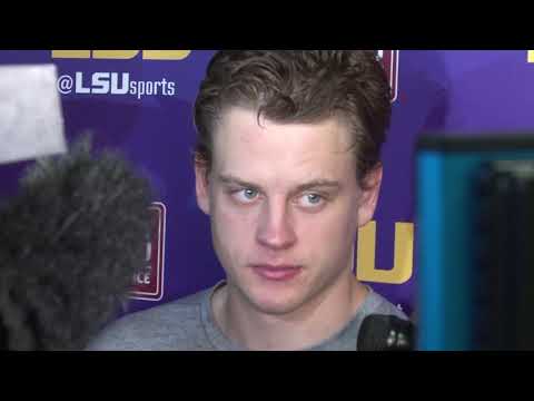 Video: Post-Game Comments From Joe Burrow After Alabama Loss