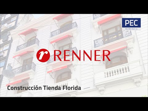 Renner Argentina: Construcción tienda Florida (Time-lapse) I Palombo Hnos