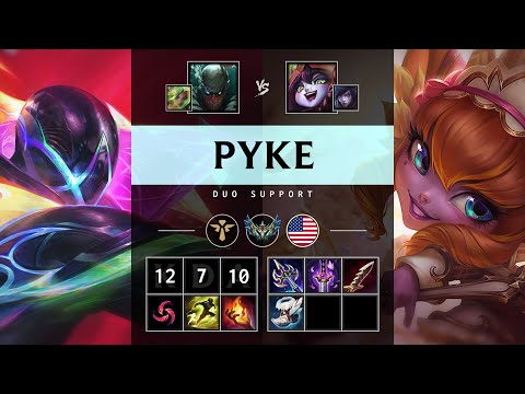 Pyke Support vs Lulu - NA Challenger Patch 25.12