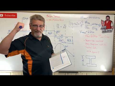 Mechanics of Materials: Lesson 61 - Wide Flange Beam Design with Section Modulus