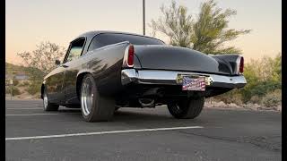 1953 Studebaker Champion Regal Starliner Restomod Start Up