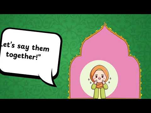 Arabic months name for kids,learn with cartoon