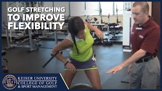 Golf Stretching to Improve Flexibility