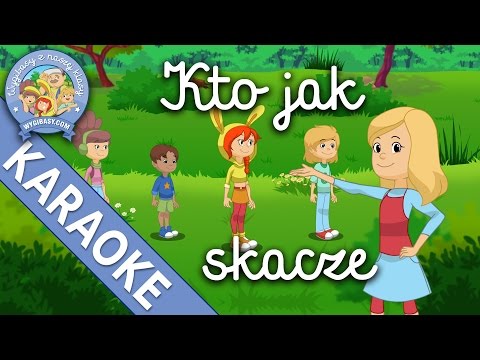 KARAOKE – Kto jak skacze – WYGIBASY TV - piosenki dla dzieci