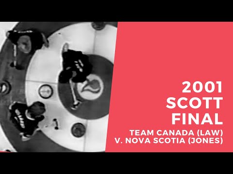 2001 Scott Tournament of Hearts - Championship Final - Team Canada (Law) vs. Nova Scotia (C. Jones)