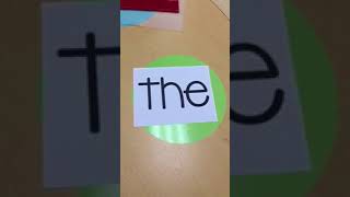 Multi Sensory Sight Words Practice