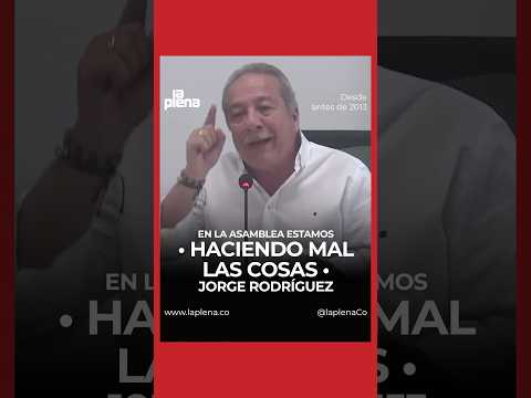 Estamos haciendo mal las cosas en la Asamblea - Jorge Rodríguez