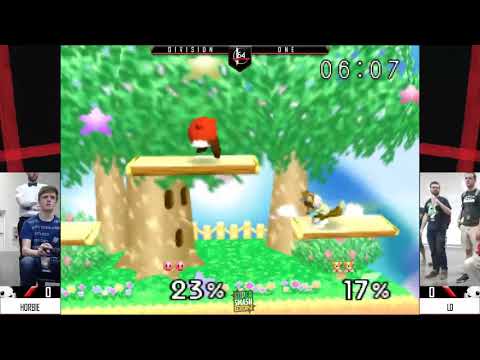 SSC 2017 - Horbie (Kirby) Vs. [LD] Sleepy Fox (Fox) SSB64 Division 1 Pools - Smash 64