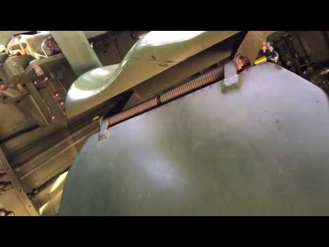 TBM Avenger - Rear Gunner Turret Interior (1)