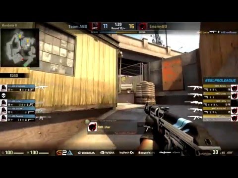 Team AGG vs EnemyGG "Lucky's 4K" [CSGO]