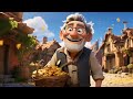 The Miser and his Gold | Aesop's Fables | Kid's Story