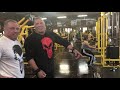 BACK training with John Meadows and Luke The Hulk Carroll, part 1