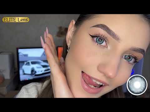 Синие линзы с диоптриями - Кукольные Синие NEW - Линзы голубые для плохого зрения Оптические линзы Натуральные - фото 1 - id-p2834285045