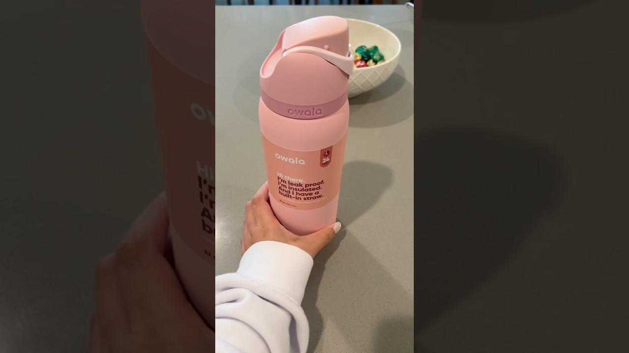 Unboxing my Owala Water Bottle! 😍 #owala #waterbottle #asmrunboxing #unboxingvideo