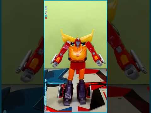 Transformers Studio Series The Movie (1986) Deluxe Hot Rod | Quick Convert #Shorts