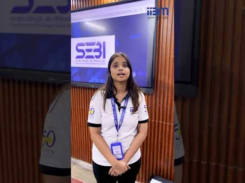 Himani Lath, SEBI SMART Trainer, delivered an insightful session at IIBM Patna.