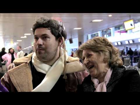 Magners Glasgow International Comedy Festival 2011 - launch day at Glasgow Airport 17 March