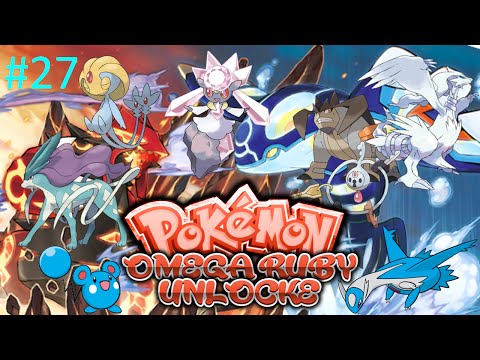 Let's Play Pokemon Omega Ruby Unlocke:  Part 27 - Diamonds Are For Power