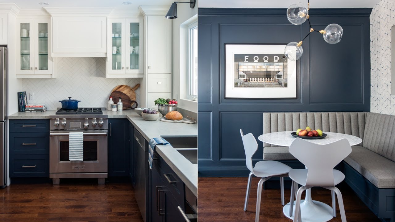 Room Tour: Bright & Blue Kitchen Makeover