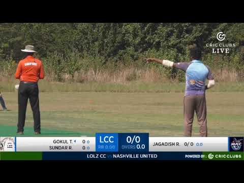 Nashville United Cricket Club NUCC vs Lolz Cricket Club LCC T20 Finals   Lewisburg TN