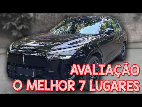 O MELHOR E MAIS LUXUOSO 7 LUGARES NÃO É UM SUV 7 LUGARES! Avaliação GWM WEY 07 dark edition