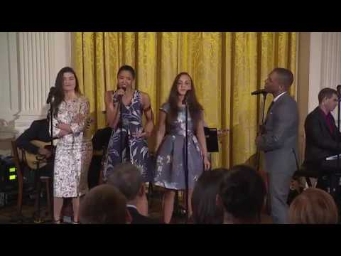 Hamilton At The White House "The Schuyler Sisters" Video