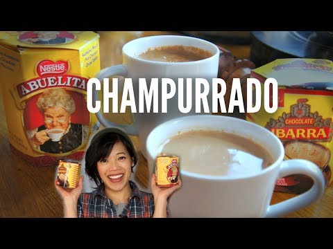 Abuelita VS. Ibarra CHAMPURRADO TASTE TEST | Mexican Hot Chocolate Recipe