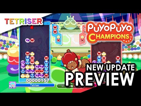 Puyo Puyo Champions - Update 2.02 Gameplay (Paprisu & Rafisol + Gummy Puyos)