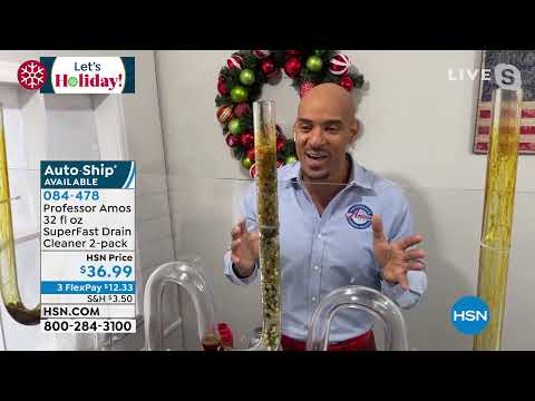 HSN | Keep It Clean featuring Professor Amos 12.20.2021 - 11 AM