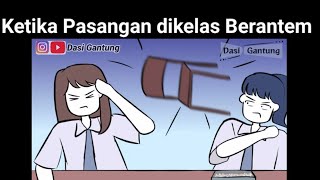 Download lagu Ketika Pasangan dikelas Berantem mp3